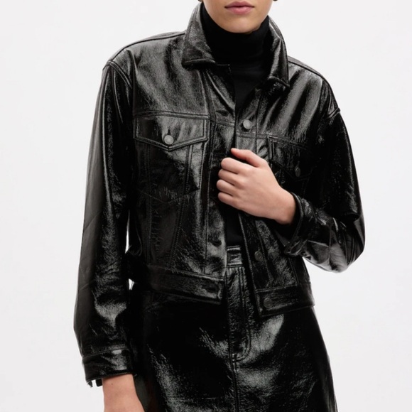 GAP Patent Jacket - Picture 1 of 6